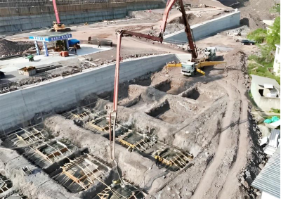 總投資4億元！食品產(chǎn)業(yè)園配套基礎(chǔ)設(shè)施項(xiàng)目施工現(xiàn)場